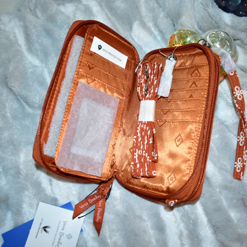 Texas Longhorns RFID All In One Crossbody NWT - Picture 5 of 8